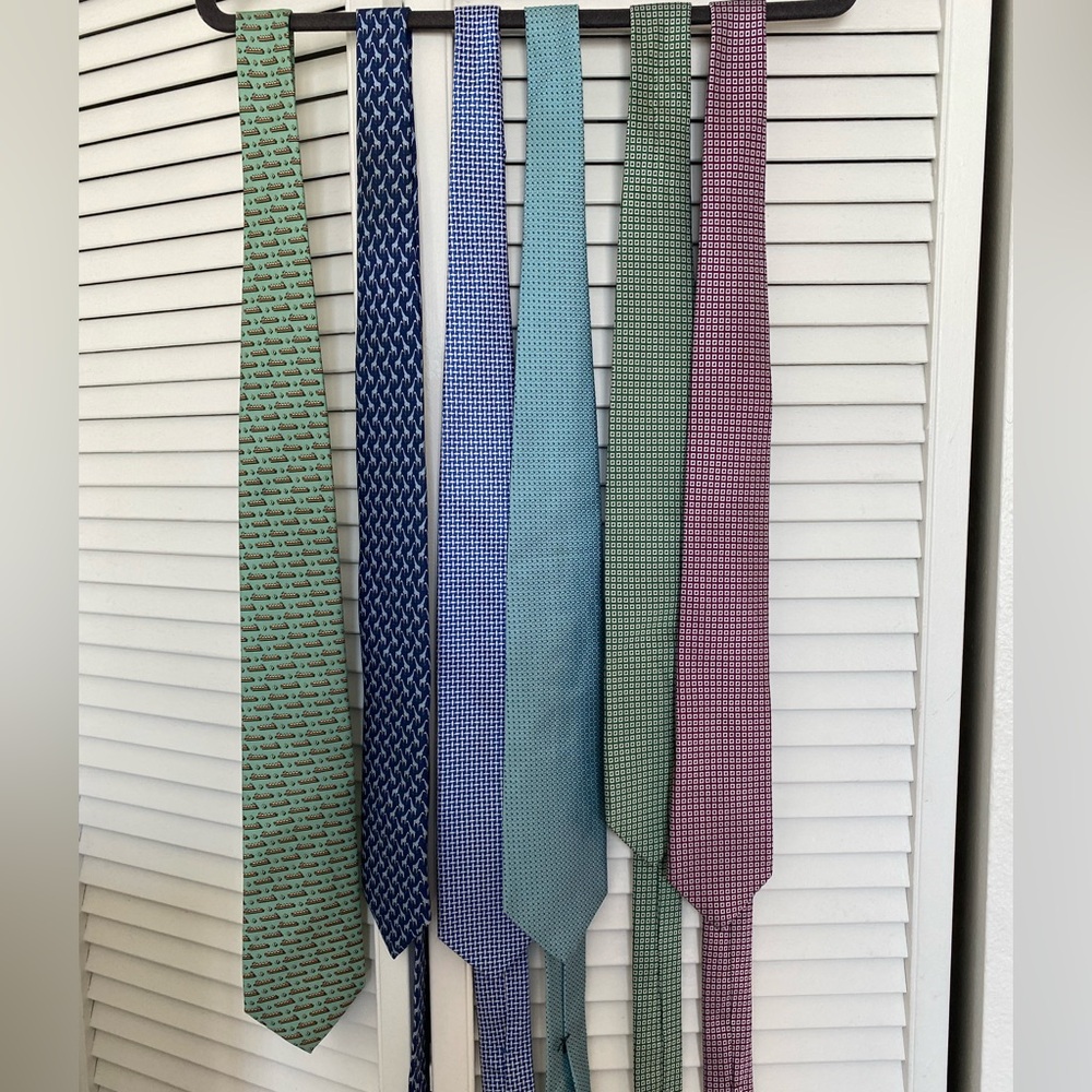 Charles Tyrwhitt Men's Tie Collection - Green, Blue, Purple